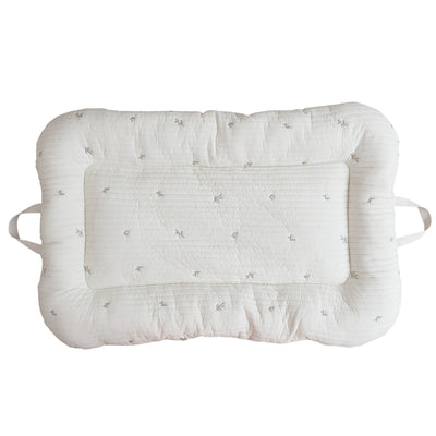 Newborn Pure Cotton Quilted Portable Reversible Mattress