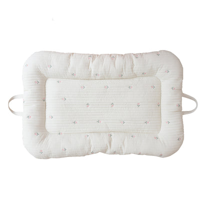 Newborn Pure Cotton Quilted Portable Reversible Mattress