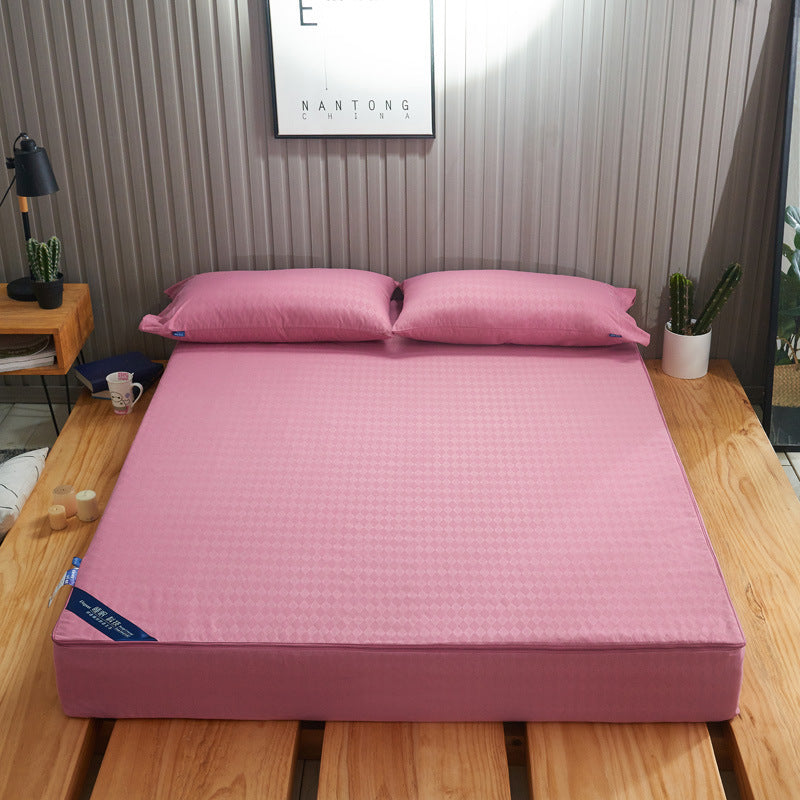 Six Side All Inclusive Single Layer Mattress Cover Fitted Sheet