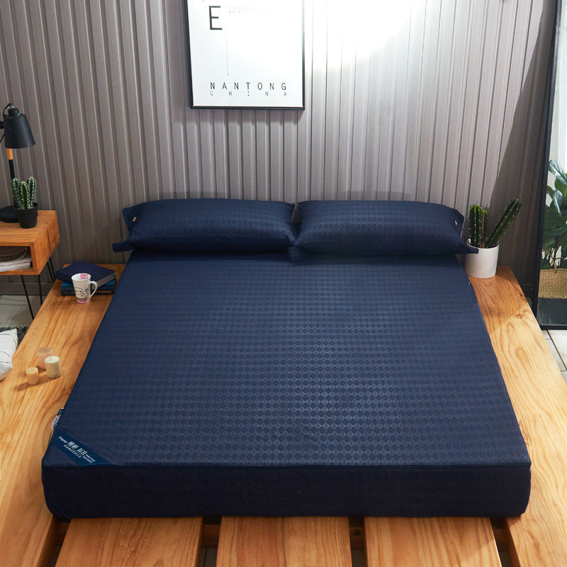 Six Side All Inclusive Single Layer Mattress Cover Fitted Sheet