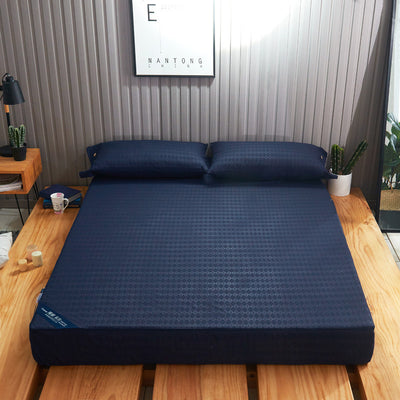 Six Side All Inclusive Single Layer Mattress Cover Fitted Sheet