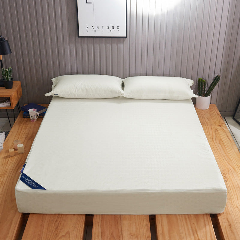 Six Side All Inclusive Single Layer Mattress Cover Fitted Sheet