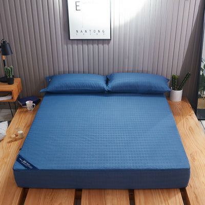 Six Side All Inclusive Single Layer Mattress Cover Fitted Sheet
