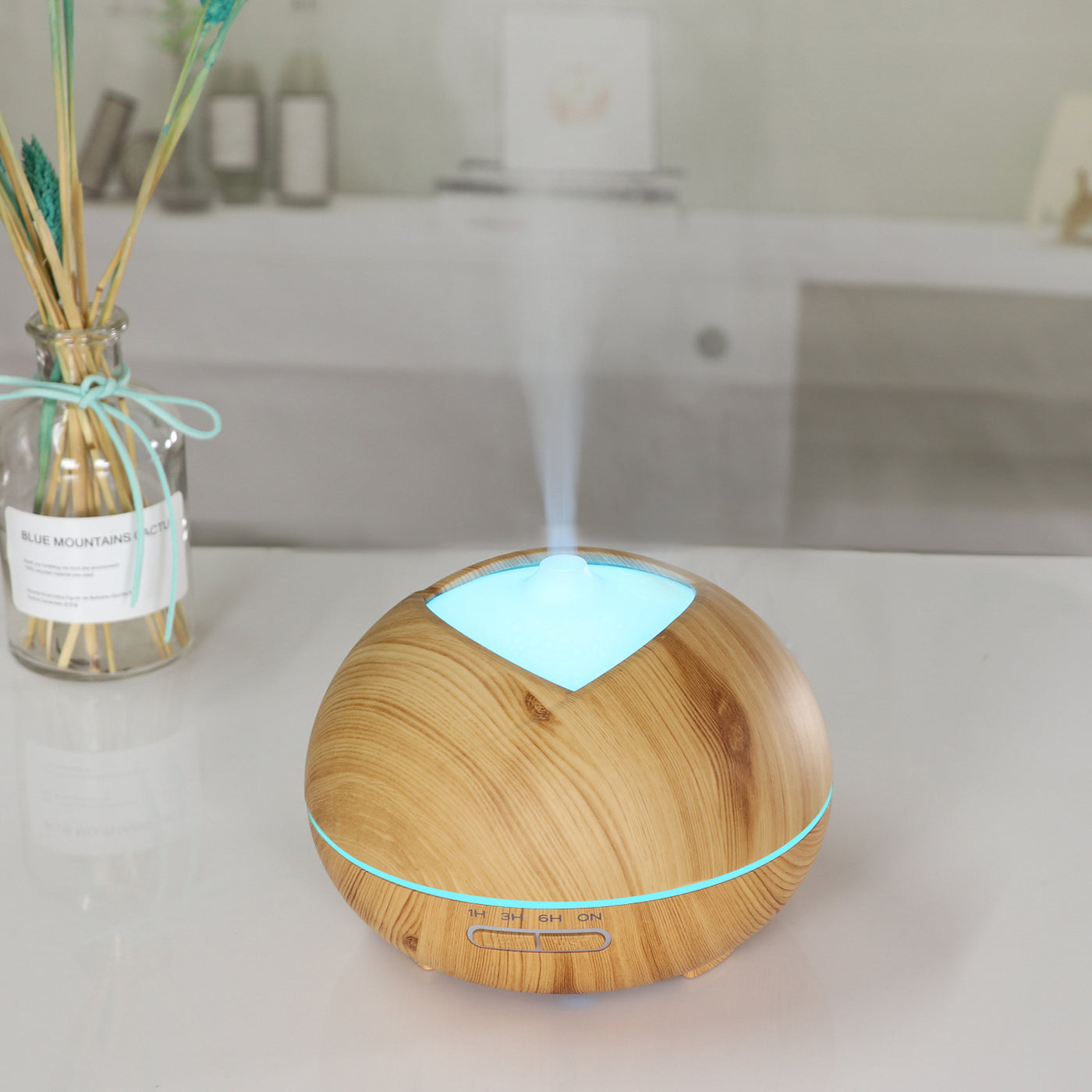 Mini Office With Small Ultrasonic Air Humidifier