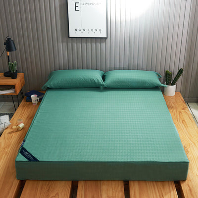 Six Side All Inclusive Single Layer Mattress Cover Fitted Sheet