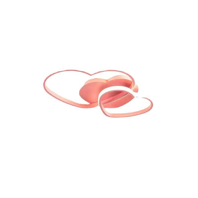 Double Heart Children's Bedroom LED Ceiling Light