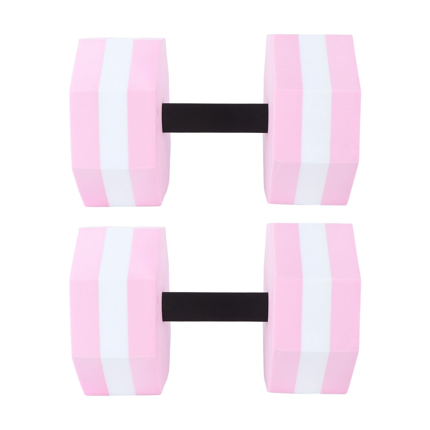 2Pcs Aquatic Dumbbells EVA Flexible Floating Water Dumbbells for Kids Adults Swimming Training Water Sport