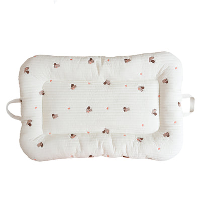 Newborn Pure Cotton Quilted Portable Reversible Mattress