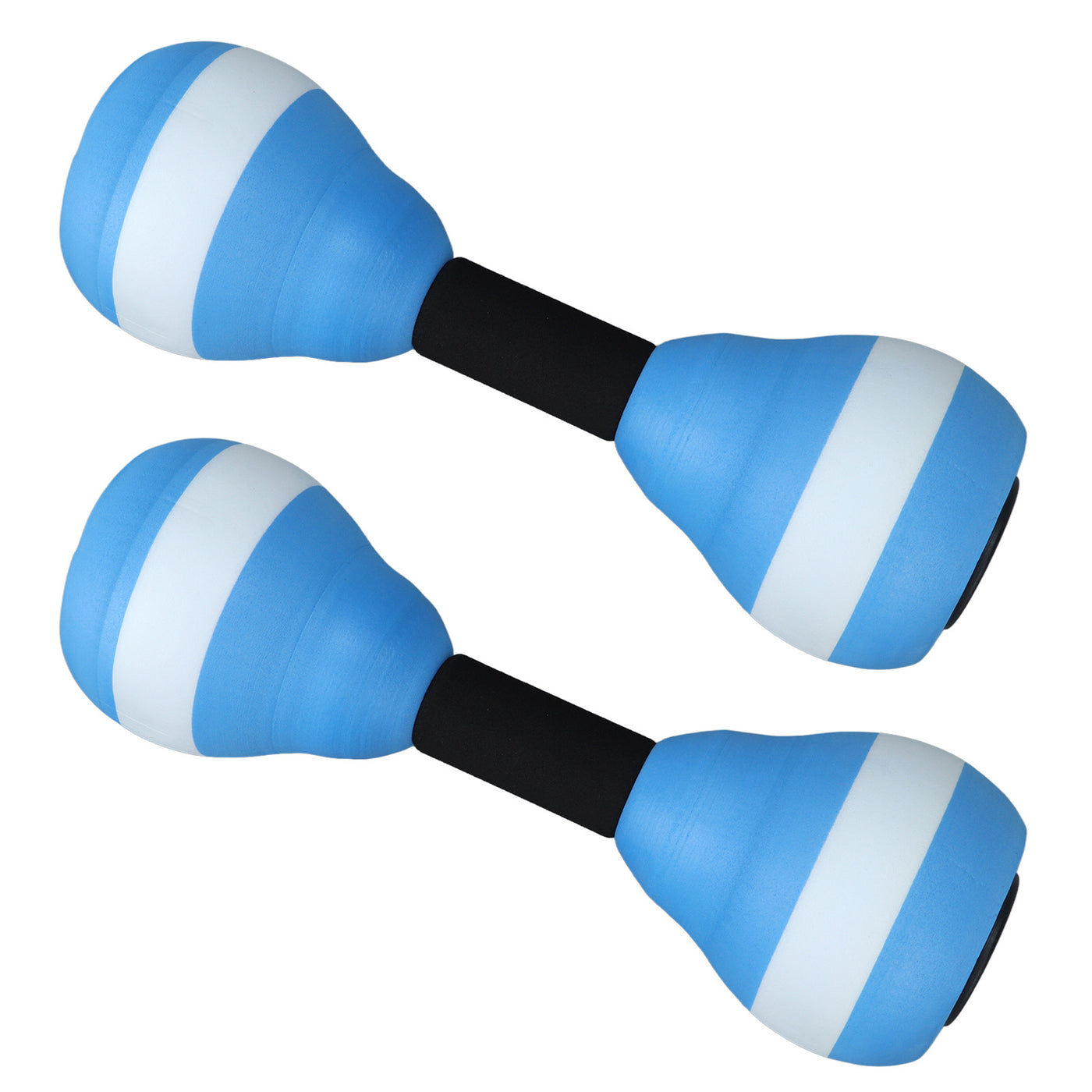 1 Pair Aquatic Dumbbells EVA Floating Water Dumbbells Aerobic Exercise Fitness Equipment for Kids