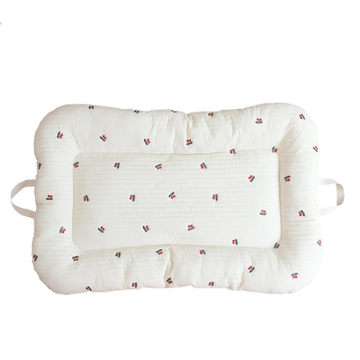 Newborn Pure Cotton Quilted Portable Reversible Mattress